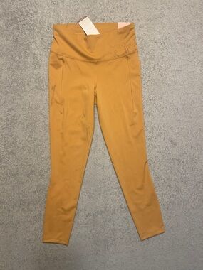 CALIA by Carrie Underwood Mustard Yellow High-Waist Leggings